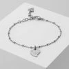 Guess QUEEN OF HEART - Bracelet - Silver-coloured