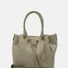 Guess BUCKET - Handbag - Sage