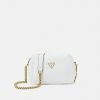 Guess ECO GEMMA CAMERA BAG - Across Body Bag - White