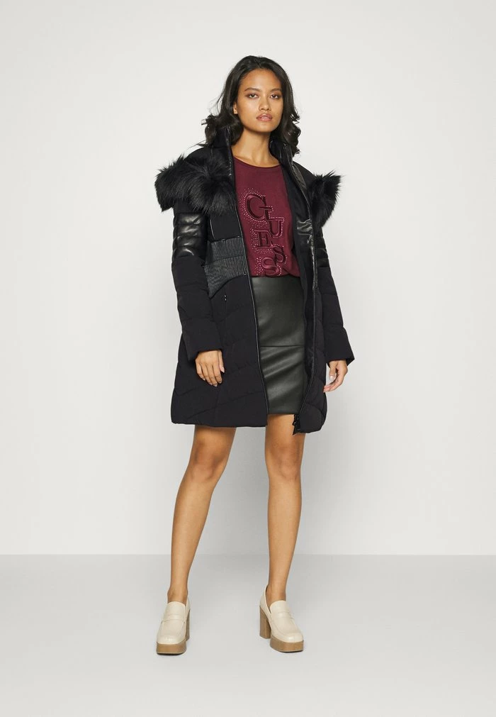 Guess NEW OXANA - Winter Coat - Jet Black - Image 2