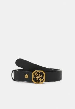Guess BLING ADJUSTABLE PANT BELT - Belt - Black