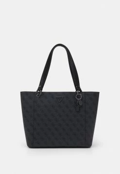 Guess NOELLE ELITE TOTE - Tote Bag - Coal