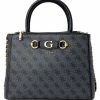 Guess IZZY STATUS - Handbag - Dark Grey