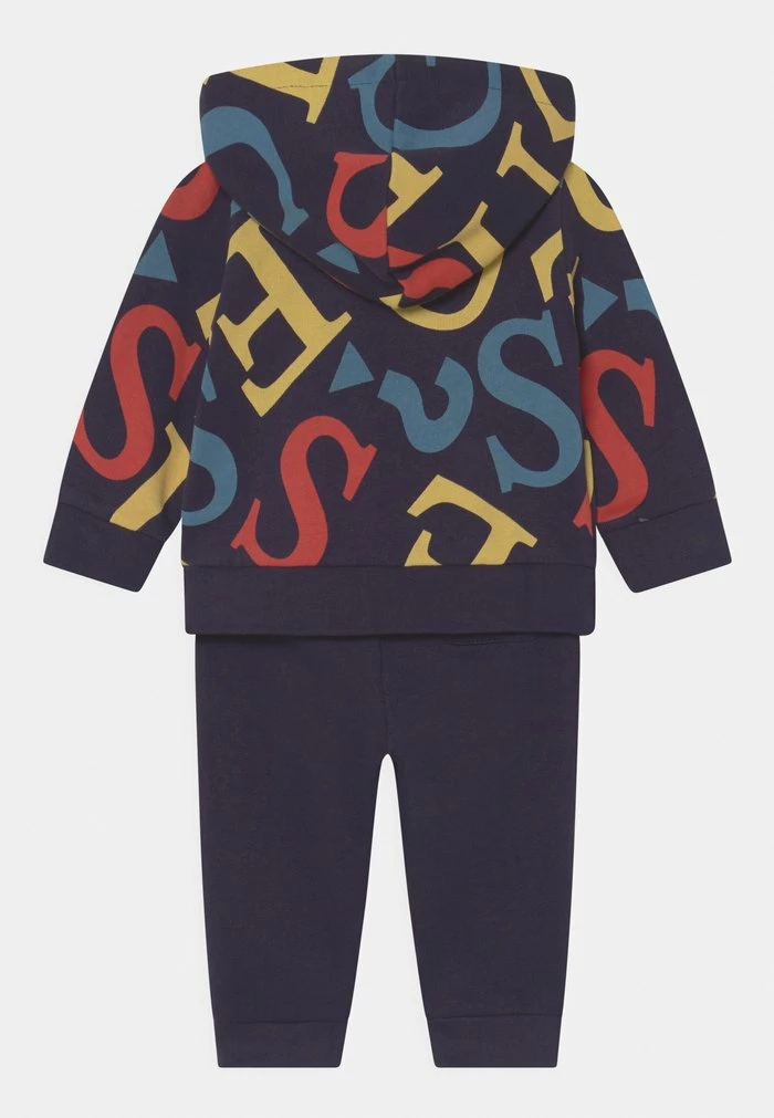 Guess TODDLER ACTIVE UNISEX SET - Zip-up Sweatshirt - Blue - Image 2