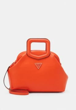 Guess ERRIN FRAME CLUTCH - Handbag - Flame