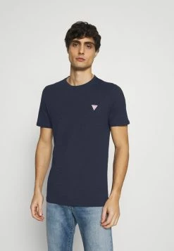 Guess TEE - Basic T-shirt - Blue Navy