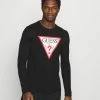 Guess ORIGINAL LOGO - Long Sleeved Top - Jet Black