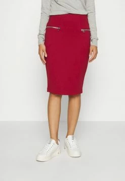 Guess GINETTE SKIRT - Pencil Skirt - Beet Juice Red