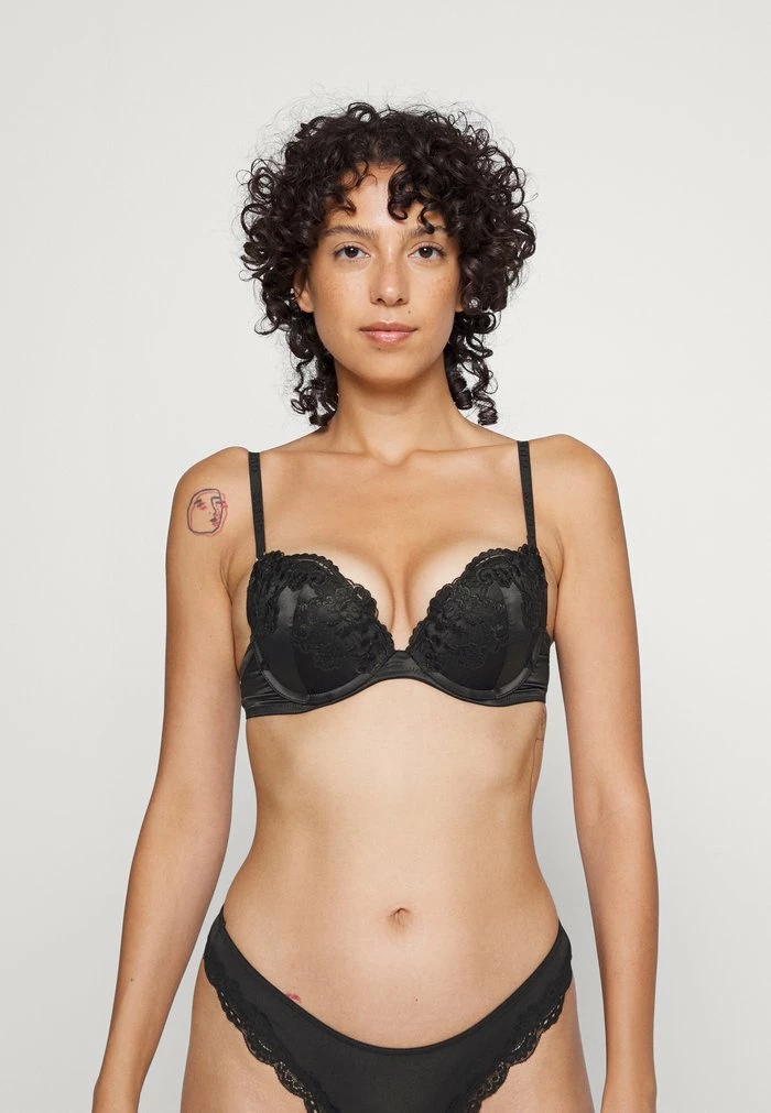 Guess BRIDGETTE - Push-up Bra - Jet Black
