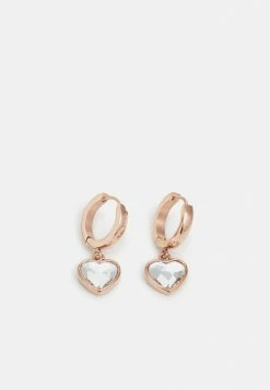 FROM GUESS WITH LOVE - Earrings - Rose Gold-coloured