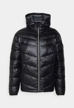 Guess SUPER LIGHT JACKET - Down Jacket - Jet Black