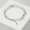 Guess CHAIN REACTION - Bracelet - Silver-coloured