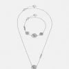 Guess LIFE IN GIFT SET - Necklace - Silver-coloured