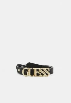 Guess NAYA ADJUSTABLE PANT BELT - Belt - Black