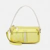 Guess KASINTA DOUBLE ZIP POUCH SET - Across Body Bag - Yellow