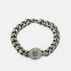 Guess LION COIN UNISEX - Bracelet - Gunmetal