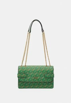 Guess ATENE CONVERTIBLE XBODY FLAP - Handbag - Forest Logo