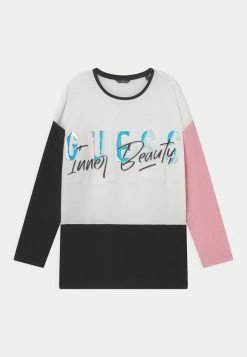 Guess JUNIOR - Long Sleeved Top - Black/white