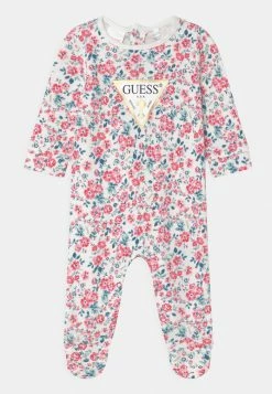 Guess NEWBORN INTERLOCK OVERALL - Sleep Suit - Multi-coloured