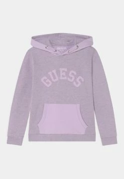 Guess JUNIOR HOODED ACTIVE UNISEX - Sweatshirt - New Light Lilac
