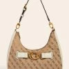 Guess AVIANA HOBO - Handbag - Latte/stone