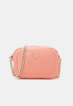 Guess ECO GEMMA CAMERA BAG - Across Body Bag - Coral