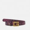 Guess ADJUSTABLE BELT - Belt - Merlot