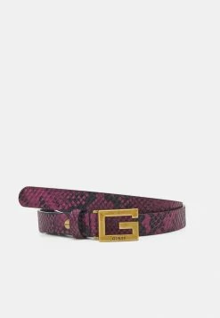 Guess ADJUSTABLE BELT - Belt - Merlot