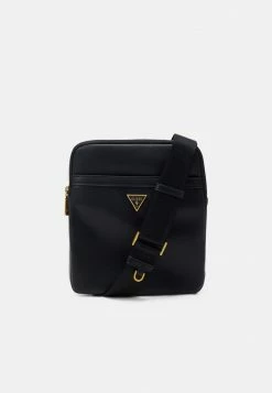 Guess SCALA SMART CROSSBODY FLAT - Across Body Bag - Black