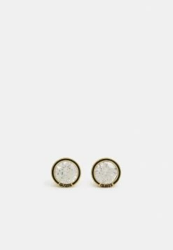 Guess DAKTARI - Earrings - Yellow Gold-coloured/black