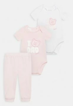 Guess NEWBORN UNISEX 2PACK SET - Baby Gifts - Ballet Pink