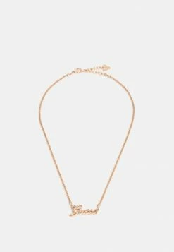 Guess LOGO POWER - Necklace - Rosegold-coloured