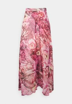 Guess ROMANA SKIRT - Maxi Skirt - Pink