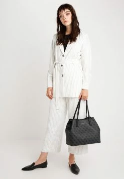 Guess VIKKY TOTE SET - Handbag - Dunkelgrau