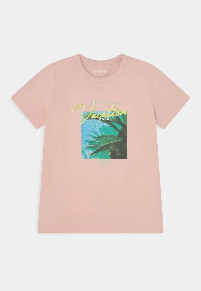 Guess JUNIOR - Print T-shirt - Blush