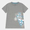 Guess JUNIOR - Print T-shirt - Light Stone Heather