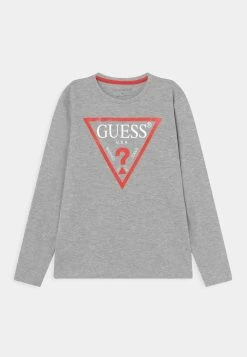 Guess JUNIOR CORE - Long Sleeved Top - Light Heather Grey