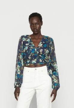 Guess EDWIGE TOP - Blouse - Blue