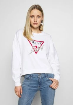 Guess ICON - Sweatshirt - Blanc Pur