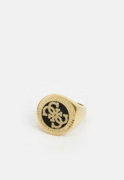 Guess ICON - Ring - Yellow Gold-coloured/black