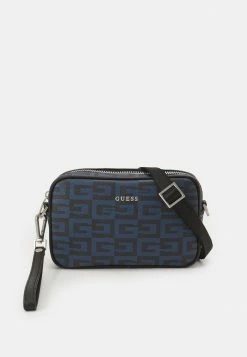 Guess ESCAPE NECESSAIRE UNISEX - Across Body Bag - Blue