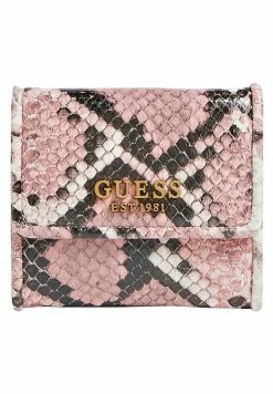 Guess ABEY - Wallet - Pink Python