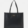 Guess SILVANA TOTE - Tote Bag - Black