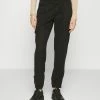 Guess BOWIE - Trousers - Schwarz