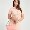 Guess ECO GEMMA HOBO - Handbag - Coral
