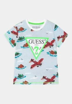 Guess BABY - Print T-shirt - Blue