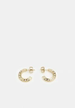 Guess HOOPS DONT LIE - Earrings - Yellow Gold-coloured