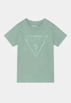 Guess TODDLER CORE - Print T-shirt - Matcha Dust