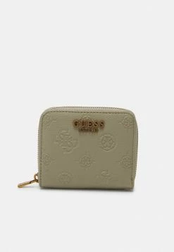 Guess HELAINA SMALL ZIP AROUND - Wallet - Sage