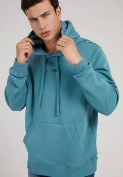 Guess ES ROY - Hoodie - Blau